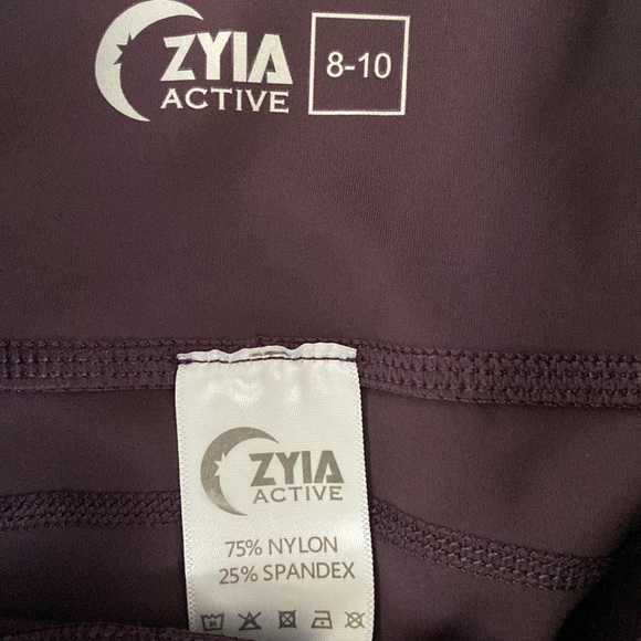 Zyia active light n tight purple leggings - Picture 9 of 10
